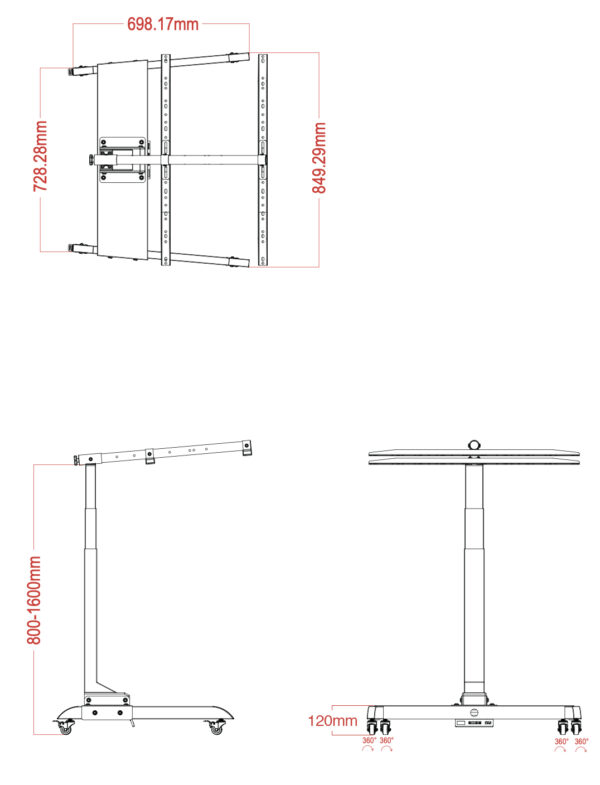 motorised lift stand